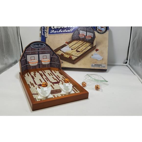 Olds Cool Basketball 2 Deluxe Launchers And 4 Basketballs, 100% COMPLETE - Picture 6 of 12